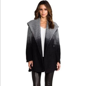 BB Dakota by Steve Madden Joyce Ombré Hooded Coat Size XS